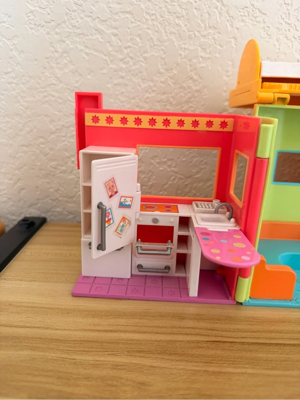 Vintage Polly Pocket Doll Play House Playset 2002 Excellent Condition